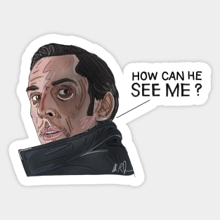 Grandma's Boy: How Can He SEE Me? Sticker